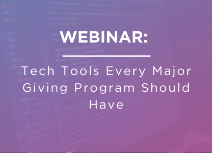 Master Your Mid-Level Giving Program